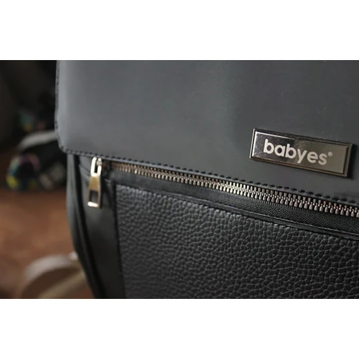 Babyes Lisa Exclusive Mother Bag Black - Babyes - Image 7