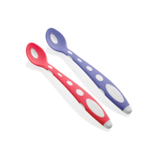 Babyjem Soft Tip Spoon Pink/Purple - BabyJem - Image 2