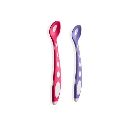 Babyjem Soft Tip Spoon Pink/Purple - BabyJem - Image 4