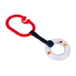 Babyjem Rattle Ring Red Oval - BabyJem