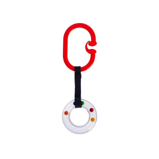 Babyjem Rattle Ring Red Oval - BabyJem - Image 4