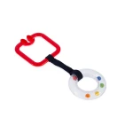 Babyjem Rattle Ring Red Square - BabyJem