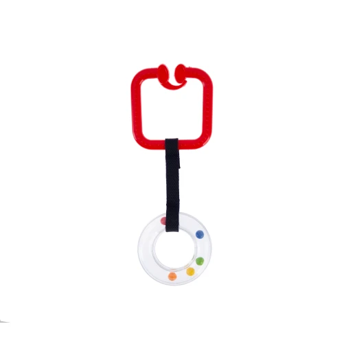Babyjem Rattle Ring Red Square - BabyJem - Image 4