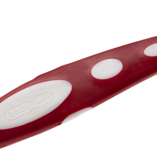 Babyjem Soft Tip Spoon 2 Pcs (Orange & Red) - BabyJem - Image 6
