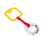 Babyjem Rattle Ring Yellow Square - BabyJem