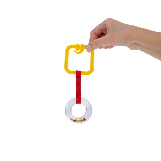 Babyjem Rattle Ring Yellow Square - BabyJem - Image 3