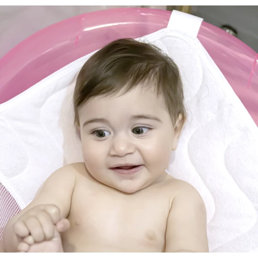 Babyjem Baby Bath Tub Set 6 Pieces With The Termometer/ Pink - BabyJem - Image 8