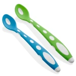 Babyjem Soft Tip Spoon 2 Pcs (Green & Blue) - BabyJem
