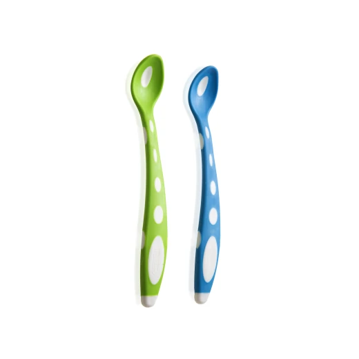 Babyjem Soft Tip Spoon 2 Pcs (Green & Blue) - BabyJem - Image 4