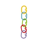 Babyjem Toy Hanger 5 Pieces Oval - BabyJem