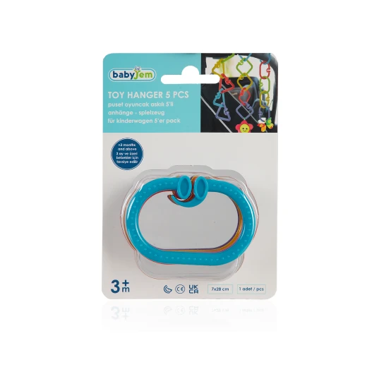 Babyjem Toy Hanger 5 Pieces Oval - BabyJem - Image 7