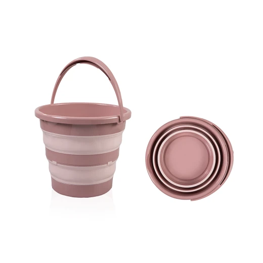 Babyjem Folding Bath Set 3 Pcs Salmon Color New - BabyJem - Image 4