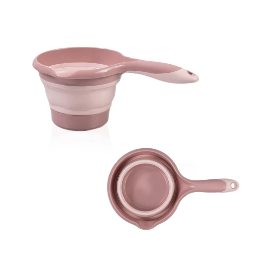 Babyjem Folding Bath Set 3 Pcs Salmon Color New - BabyJem - Image 5