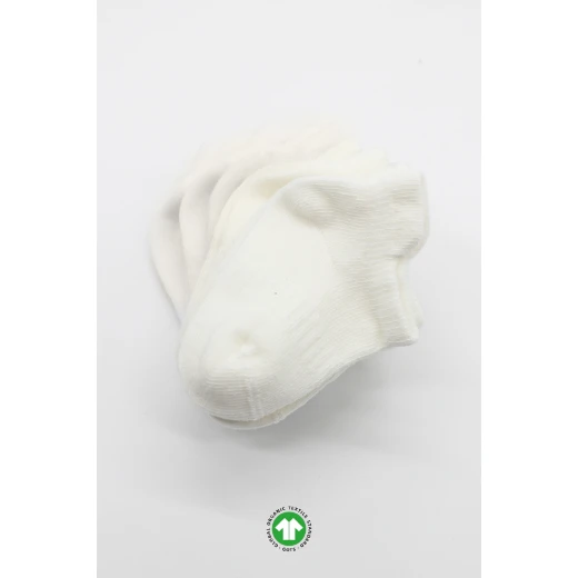 جوارب مبطنة ممشطة (24-36 شهر) (بيج)، 6 أزواج من بيستايل - BiOrganic - Image 6