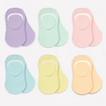 جوارب باليرينا  للأطفال من 6 أزواج (0-6 أشهر) ملون من بيستايل - BiOrganic