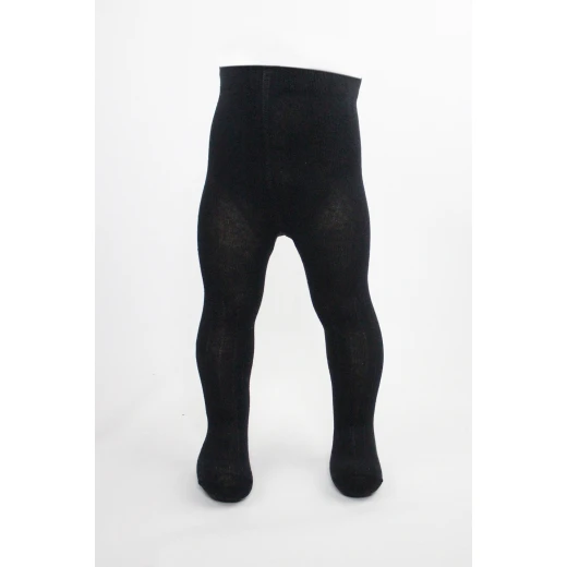 Bistyle Combed Cotton Single Tight (12-24 m) Black - BiOrganic - Image 6