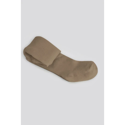 بنطال ضيق من القطن الممشط (0-6 أشهر) بني من بيستايل - BiOrganic - Image 4