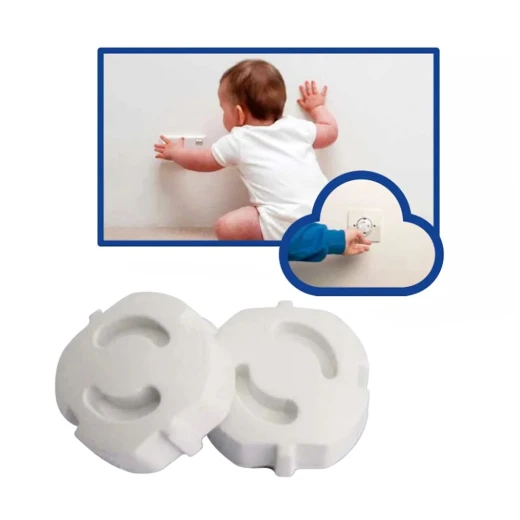 Babyjem Plug Cover / White - BabyJem - Image 3