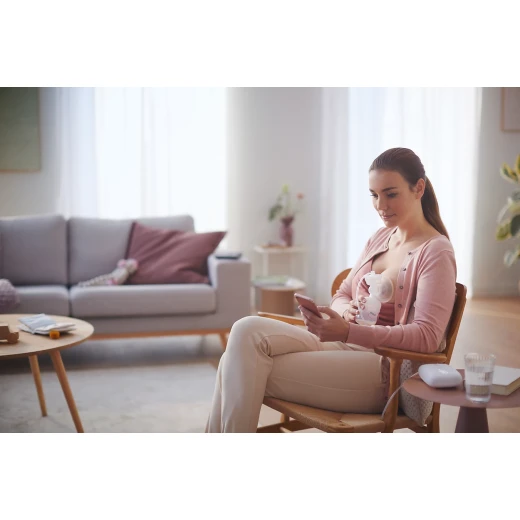 Philips Avent Single Electric Breast Pump, Portable with Rechargeable Battery, Natural Motion Technology & Timer Display - Philips Avent - Image 2
