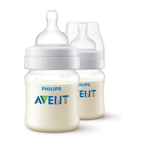 Philips Avent Anti-colic Baby Bottle, 2 pcs, 125 ml Philips Avent Anti-colic Baby Bottle, 2 pcs, 125 ml