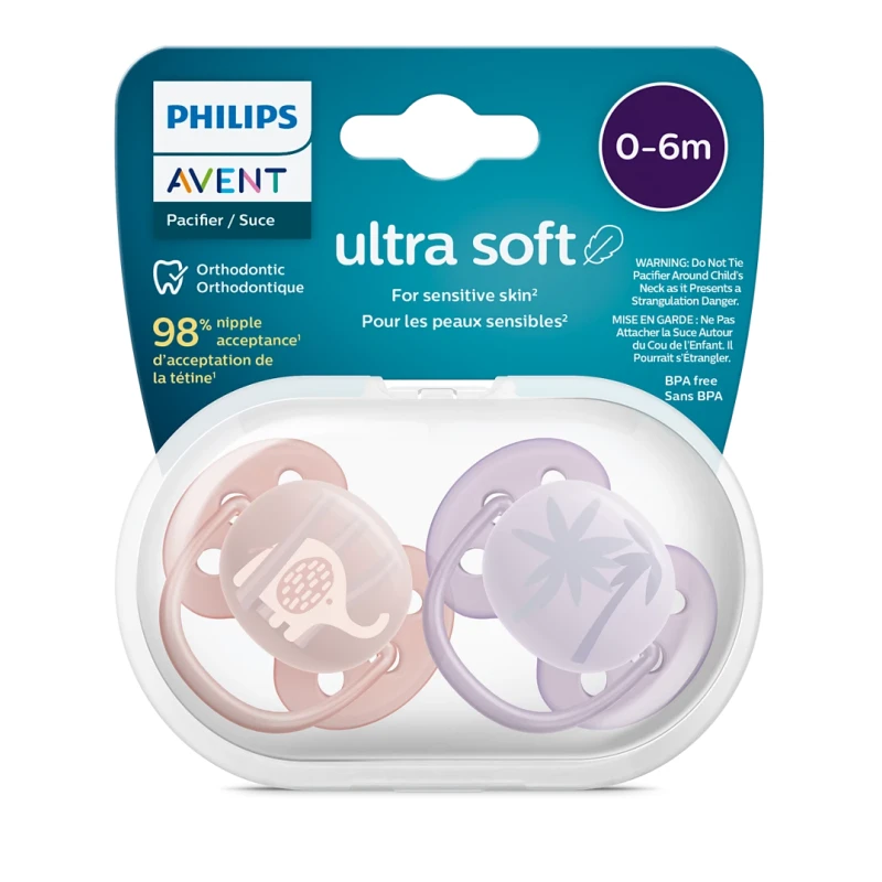 Philips Avent ultra soft Soother (0-6 m) - Philips Avent