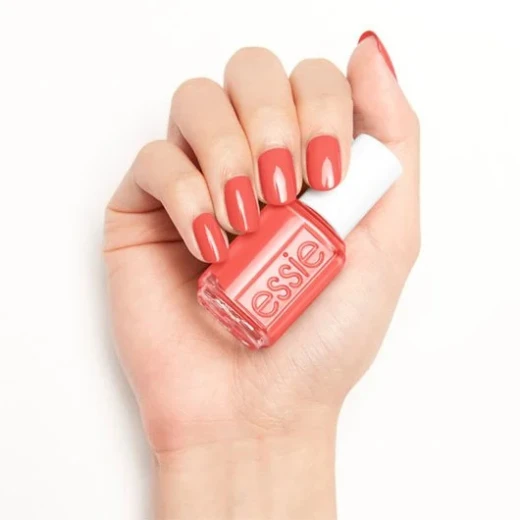 Essie Nail Polish Tart Deco 74 Bright Coral Peach Shade – Professional Salon Quality Nail Polish with Long Lasting Glossy Finish, Smooth Easy Application, Chip Resistant Formula for Perfect Manicure and Pedicure - Essie - Image 8