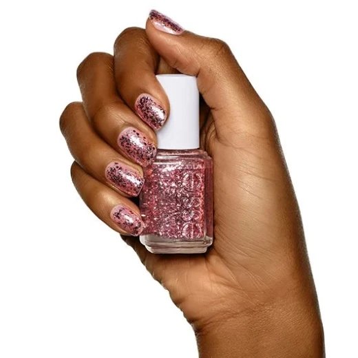 Essie LuxeEffects A Cut Above 275 Rose Gold Glitter Effect – Professional Salon Quality Nail Polish with Long Lasting Glossy Finish, Smooth Easy Application for Perfect Manicure and Pedicure - Essie - Image 3