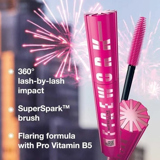 MAYBELLINE New York Lash Sensational Firework; Black Mascara, 10ml - Maybelline New York - Image 6
