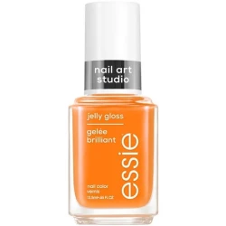 Essie Jelly Nail Polish Apricot Jelly 120 Sheer Apricot Peach Shade – Professional Salon Quality Nail Polish with Long Lasting Glossy Finish, Smooth Easy Application, Chip Resistant Formula for Perfect Manicure and Pedicure