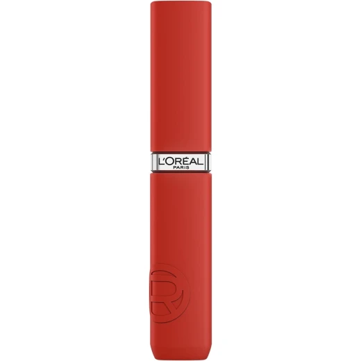 L’Oréal Paris Liquid Lipstick, Intense Colour, Longwear Matte Formula with Hyaluronic Acid, Transfer- and Smudge-Resistant, Infallible Matte Resistance, 400 Spill The Tea - L'Oreal Paris - Image 2