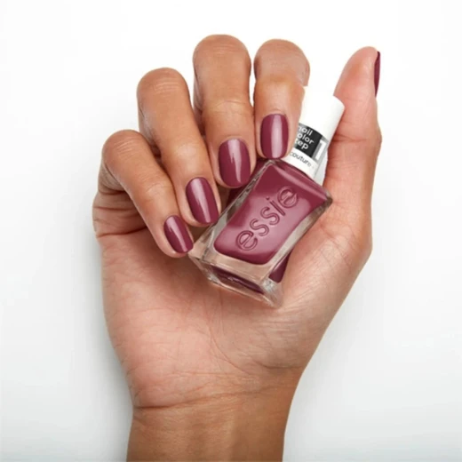 Essie Gel Couture Nail Polish 523 Not what it seams – Long Lasting Gel Effect Nail Color with Rich Pigment and Brilliant Shine Designed to Resist Chipping 13.5ml - Essie - Image 3
