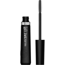 L’Oréal Paris Telescopic Lift Washable Mascara, Lengthening and Volumizing Eye Makeup, Lash Lift with Up to 36HR Wear, Black