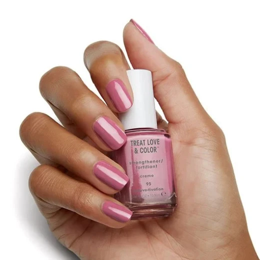 Essie Treat Love & Color Mauve-tivation 95 Strengthening Mauve Nail Polish – Professional Salon Quality Nail Care Color with Strengthening Nail Treatment Formula, High Shine Glossy Finish, Smooth Easy Application and Chip Resistant Long Lasting Wear - Essie - Image 4