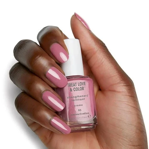 Essie Treat Love & Color Mauve-tivation 95 Strengthening Mauve Nail Polish – Professional Salon Quality Nail Care Color with Strengthening Nail Treatment Formula, High Shine Glossy Finish, Smooth Easy Application and Chip Resistant Long Lasting Wear - Essie - Image 3