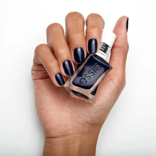 Essie Gel Couture Nail Polish 400 Caviar – Long Lasting Gel Effect Nail Color with Rich Pigment and Brilliant Shine 13.5ml - Essie - Image 4