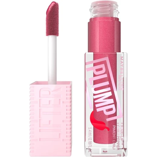 Maybelline New York Lifter Plump, Hydrating Lip Plumping Gloss with Chilli Pepper 002 (Mauve Bite) Maybelline New York Lifter Plump, Hydrating Lip Plumping Gloss with Chilli Pepper 002 (Mauve Bite)