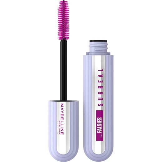 MAYBELLINE New York Extension Mascara, Salon-Like Extension, Length & Volume, Long-Lasting 24H Buildable Formula, The Falsies Surreal, Black MAYBELLINE New York Extension Mascara, Salon-Like Extension, Length & Volume, Long-Lasting 24H Buildable Formula, The Falsies Surreal, Black