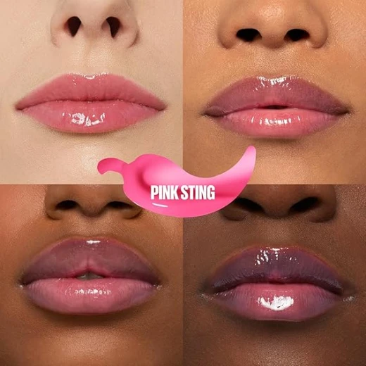 Maybelline New York Lifter Plump, Hydrating Lip Plumping Gloss with Chilli Pepper 003 (Pink Sting) - Maybelline New York - Image 4