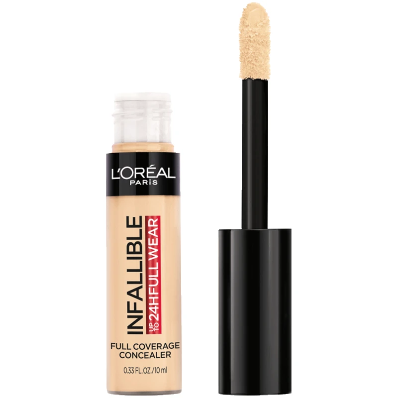 ’Oréal Paris Concealer, Full Coverage, Longwear with a Matte Finish, Infallible 24H More Than Concealer, 327  - L'Oreal Paris