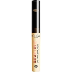 L'Oréal Paris Infallible Face Sculptor, Sculpting Stick Fair, Make Up, Transfer Proof, Ease & Precision, 24H Wear, Heat & Water Resistant Formula,