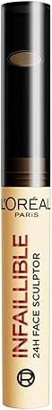 L'Oréal Paris Infallible Face Sculptor, Sculpting Stick Fair, Make Up, Transfer Proof, Ease & Precision, 24H Wear, Heat & Water Resistant Formula,
