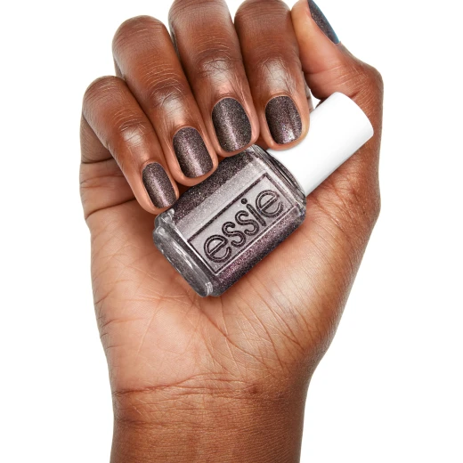 Essie Nail Polish Studs & Spikes 983 Edgy Metallic Gunmetal Shade – Professional Salon Quality Nail Polish with Long Lasting Glossy Finish, Smooth Easy Application, Chip Resistant Formula for Perfect Manicure and Pedicure - Essie - Image 3