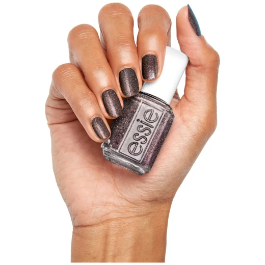Essie Nail Polish Studs & Spikes 983 Edgy Metallic Gunmetal Shade – Professional Salon Quality Nail Polish with Long Lasting Glossy Finish, Smooth Easy Application, Chip Resistant Formula for Perfect Manicure and Pedicure - Essie - Image 4