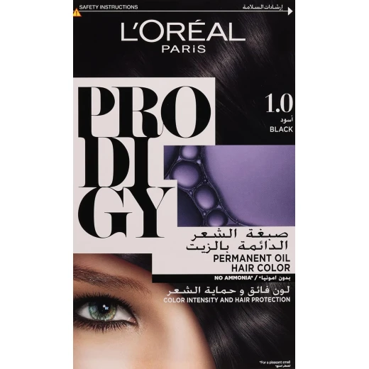 L’Oréal Paris Prodigy Hair 1.0 Deep Black L’Oréal Paris Prodigy Hair 1.0 Deep Black