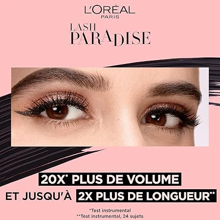 L’Oréal Paris Makeup Lash Paradise Mascara 01 Black with Castor Oil - L'Oreal Paris - Image 3