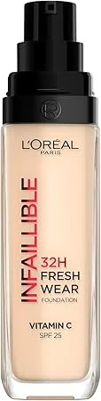 L'Oreal Paris, Infallible 32hr Freshwear Foundation 015 Porcelaine - L'Oreal Paris - Image 2