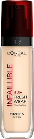 L'Oreal Paris, Infallible 32hr Freshwear Foundation 015 Porcelaine L'Oreal Paris, Infallible 32hr Freshwear Foundation 015 Porcelaine