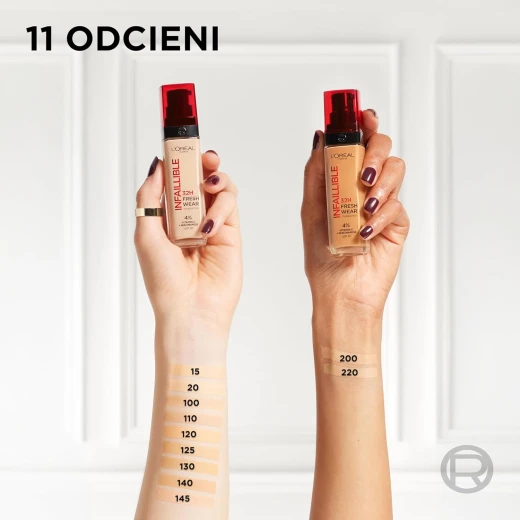 L'Oreal Paris, Infallible 32hr Freshwear Foundation 015 Porcelaine - L'Oreal Paris - Image 6