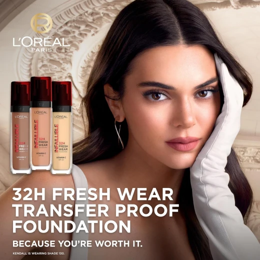 L’Oréal Paris Infallible 32H Freshwear Liquid Foundation, 125 Natural Rose, 30 ml - L'Oreal Paris - Image 8