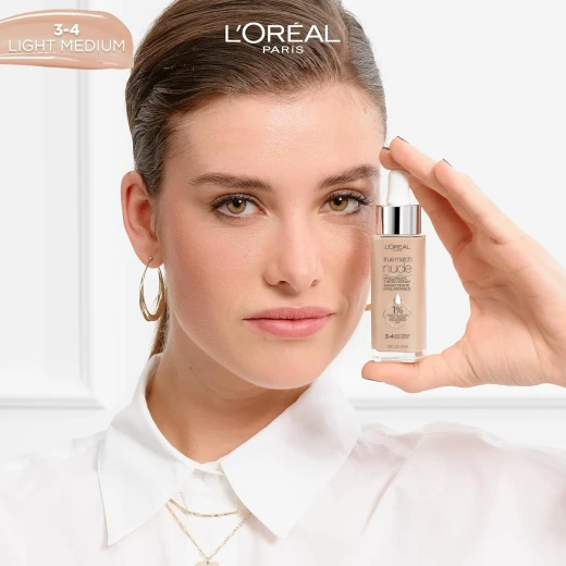 L’Oréal Paris True Match Nude, Plumping tinted Serum, Shade 3-4 Light Medium - L'Oreal Paris - Image 10